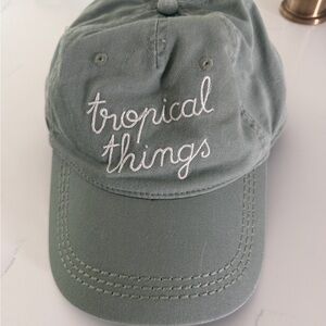 Roxy Sage Green Corduroy Baseball Hat - NWT